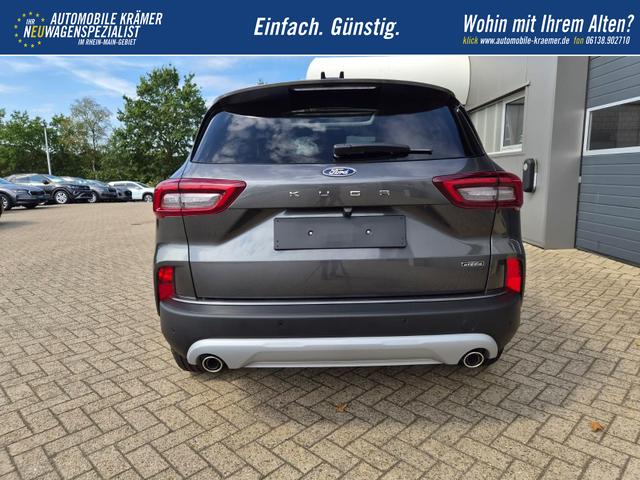 Ford Kuga Titanium 243PS PHEV Automatik elektr. PanoDach Sitzheizung v+h Lenkradheizung Frontscheibe beheizb. Klimaautomatik Navi SYNC4 Apple CarPlay Android Auto Touchscreen PDC 4xKamera 2xKeyless 17"LM vollelektr. Reichweite 66KM 