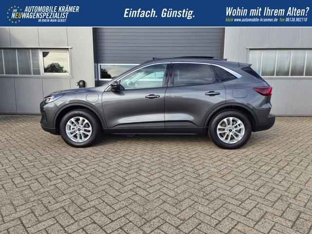 Ford Kuga Titanium 243PS PHEV Automatik schwenkb. AHK elektr. PanoDach Sitzheizung v+h Lenkradheizung Frontscheibe beheizb. Klimaautomatik Navi SYNC4 Apple CarPlay Android Auto Touchscreen PDC 4xKamera 2xKeyless 17"LM vollelektr. Reichweite 66KM 