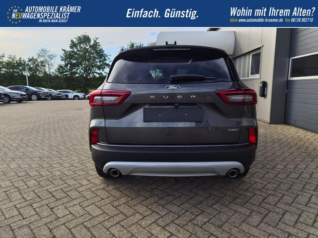 Ford Kuga Titanium 243PS PHEV Automatik schwenkb. AHK elektr. PanoDach Sitzheizung v+h Lenkradheizung Frontscheibe beheizb. Klimaautomatik Navi SYNC4 Apple CarPlay Android Auto Touchscreen PDC 4xKamera 2xKeyless 17"LM vollelektr. Reichweite 66KM 