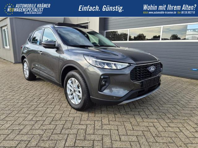 Ford Kuga Titanium 243PS PHEV Automatik schwenkb. AHK elektr. PanoDach Sitzheizung v+h Lenkradheizung Frontscheibe beheizb. Klimaautomatik Navi SYNC4 Apple CarPlay Android Auto Touchscreen PDC 4xKamera 2xKeyless 17"LM vollelektr. Reichweite 66KM 