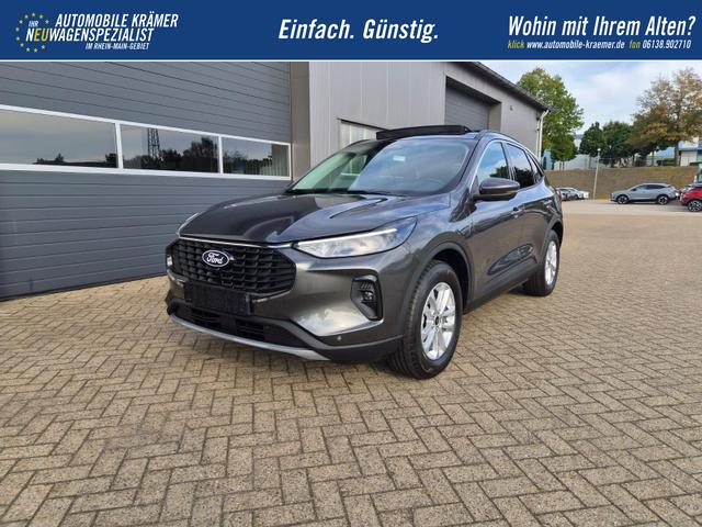 Ford Kuga Titanium 243PS PHEV Automatik schwenkb. AHK elektr. PanoDach Sitzheizung v+h Lenkradheizung Frontscheibe beheizb. Klimaautomatik Navi SYNC4 Apple CarPlay Android Auto Touchscreen PDC 4xKamera 2xKeyless 17"LM vollelektr. Reichweite 66KM 