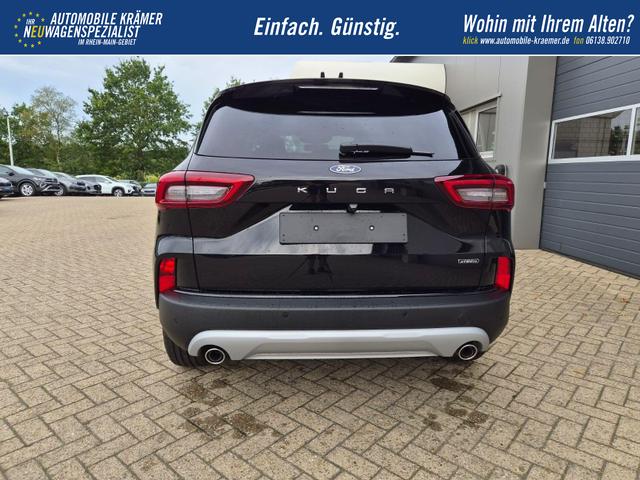 Ford Kuga Titanium 243PS PHEV Automatik Sitzheizung v+h Lenkradheizung Frontscheibe beheizb. Klimaautomatik Navi SYNC4 Apple CarPlay Android Auto Touchscreen PDC 4xKamera 2xKeyless 17"LM vollelektr. Reichweite 66KM 