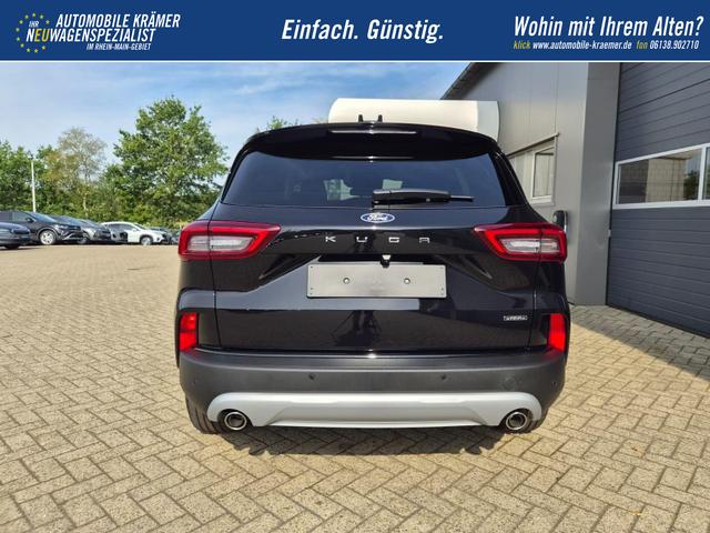 Ford Kuga Titanium 243PS PHEV Automatik schwenkb. AHK Sitzheizung v+h Lenkradheizung Frontscheibe beheizb. Klimaautomatik Navi SYNC4 Apple CarPlay Android Auto Touchscreen PDC 4xKamera 2xKeyless 17"LM vollelektr. Reichweite 66KM 