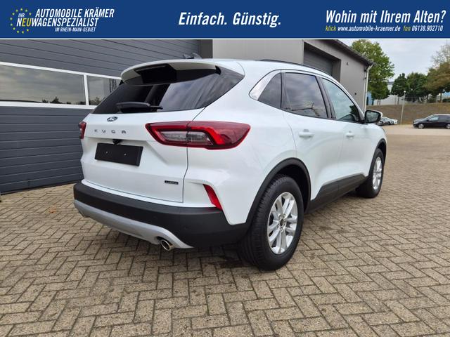 Ford Kuga Titanium 243PS PHEV Automatik schwenkb. AHK Sitzheizung v+h Lenkradheizung Frontscheibe beheizb. Klimaautomatik Navi SYNC4 Apple CarPlay Android Auto Touchscreen PDC 4xKamera 2xKeyless 17"LM vollelektr. Reichweite 66KM 