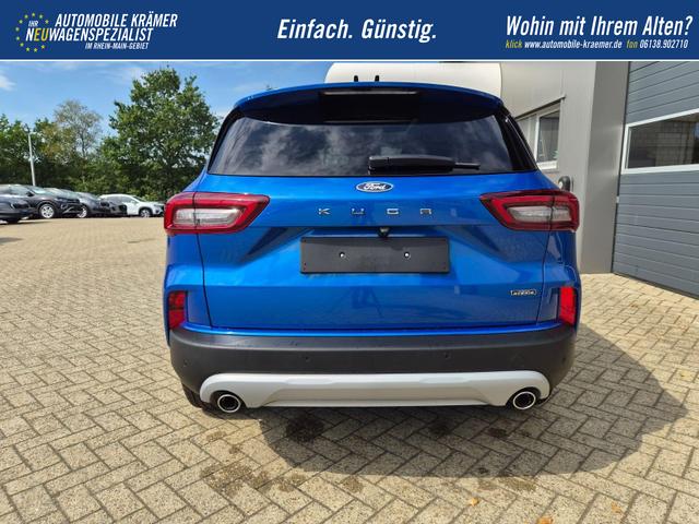 Ford Kuga Titanium 243PS PHEV Automatik elektr. PanoDach Sitzheizung v+h Lenkradheizung Frontscheibe beheizb. Klimaautomatik Navi SYNC4 Apple CarPlay Android Auto Touchscreen PDC 4xKamera 2xKeyless 17"LM vollelektr. Reichweite 66KM 