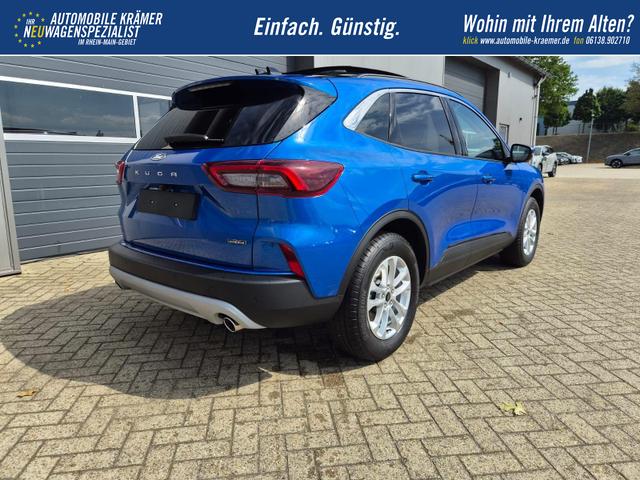 Ford Kuga Titanium 243PS PHEV Automatik elektr. PanoDach Sitzheizung v+h Lenkradheizung Frontscheibe beheizb. Klimaautomatik Navi SYNC4 Apple CarPlay Android Auto Touchscreen PDC 4xKamera 2xKeyless 17"LM vollelektr. Reichweite 66KM 