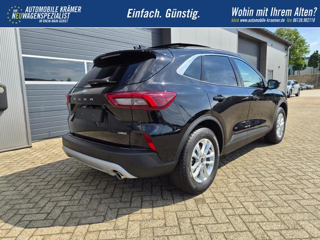 Ford Kuga Titanium 243PS PHEV Automatik schwenkb. AHK elektr. PanoDach Sitzheizung v+h Lenkradheizung Frontscheibe beheizb. Klimaautomatik Navi SYNC4 Apple CarPlay Android Auto Touchscreen PDC 4xKamera 2xKeyless 17"LM vollelektr. Reichweite 66KM 