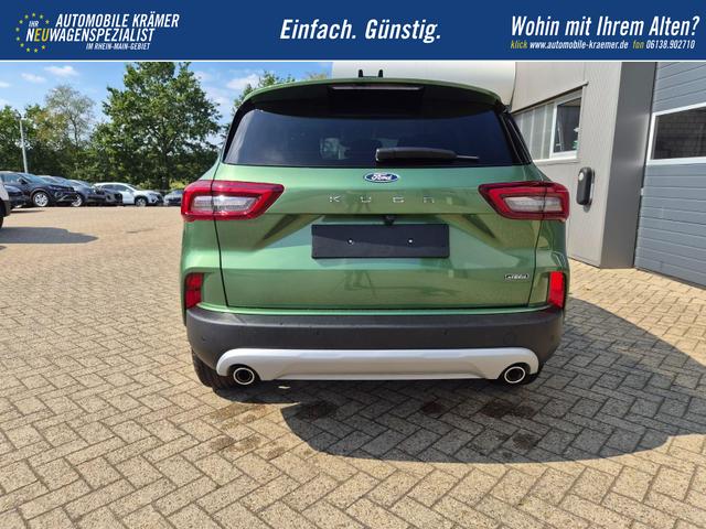 Ford Kuga Titanium 243PS PHEV Automatik Sitzheizung v+h Lenkradheizung Frontscheibe beheizb. Klimaautomatik Navi SYNC4 Apple CarPlay Android Auto Touchscreen PDC 4xKamera 2xKeyless 17"LM vollelektr. Reichweite 66KM 