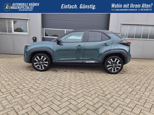 Toyota Yaris Cross 1.5-l 130PS HEV Automatik Style Matrix-LED 4xKamera elektr. Heckklappe Sitzheizung Lenkradheizung Klimaautomatik Navi Bluetooth wireless Apple CarPlay + Android Auto ACC PDC v+h 18"LM 