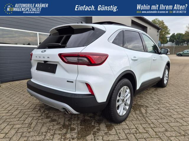 Ford Kuga Titanium 243PS PHEV Automatik schwenkb. AHK elektr. PanoDach Sitzheizung v+h Lenkradheizung Frontscheibe beheizb. Klimaautomatik Navi SYNC4 Apple CarPlay Android Auto Touchscreen PDC 4xKamera 2xKeyless 17"LM vollelektr. Reichweite 66KM 