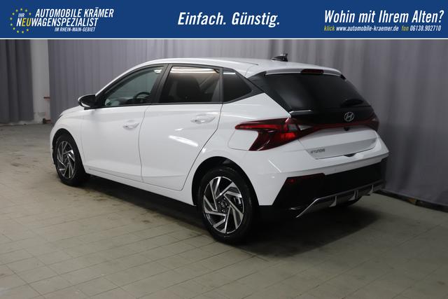 i20 (BC3) iLine Plus 1.0 T-GDi 74kW Atlas White