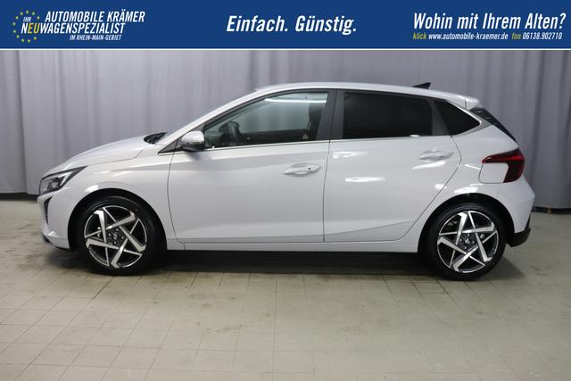 i20 (BC3) Trend Line 1.0 T-GDi 74kW Lumen Grey Pearl "PA4 Infotainment-Paket OP1 Schiebedach"