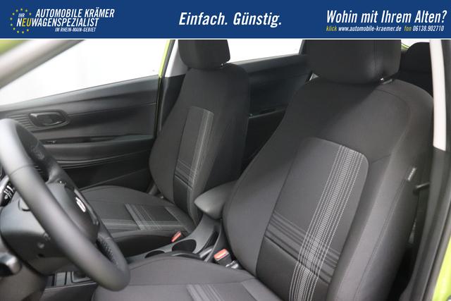 Hyundai i20 Comfort 1.2 58 kW (79 PS) Klimaanlage, Navigationssystem, Radio mit DAB, Apple CarPlay & Android Auto, R&uuml;ckfahrkamera, Einparkhilfe hinten, Lichtsensor, Spurhalteassistent, Fernlichtassistent, Verkehrszeichenassistent uvm. 