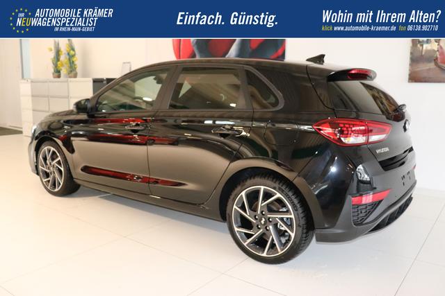 Hyundai i30 N Line 1.5 TGDi 117 kW (160 PS) Navigationssystem, DAB, Bluetooth, Android Auto, Apple CarPlay, 2-Zonen-Klimaautomatik, R&uuml;ckfahrkamera, Sitzheizung, Lenkradheizung, 18" Leichtmetallfelgen, uvm. 