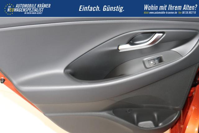 Hyundai i30 GO+ 1.0 TGDi DCT 73 kW (100 PS) Navigationssystem, Radio, DAB, Android Auto, Apple CarPlay, 2-Zonen-Klimaautomatik, Lenkradheizung, Sitzheizung, Induktionsladen des Smartphones, 17" Leichtmetallfelgen, uvm. 