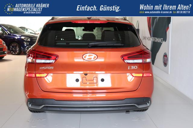 Hyundai i30 GO+ 1.0 TGDi DCT 73 kW (100 PS) Navigationssystem, Radio, DAB, Android Auto, Apple CarPlay, 2-Zonen-Klimaautomatik, Lenkradheizung, Sitzheizung, Induktionsladen des Smartphones, 17" Leichtmetallfelgen, uvm. 