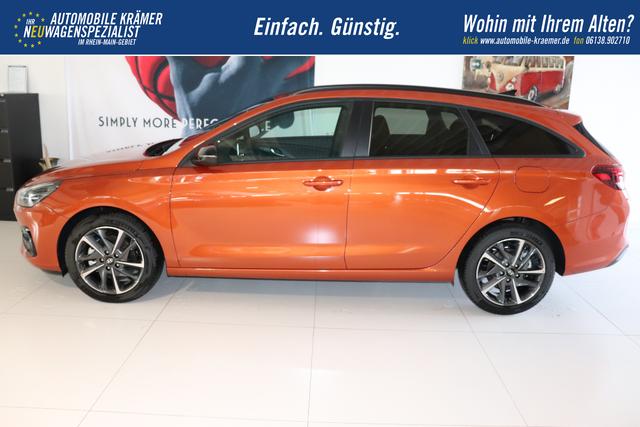 Hyundai i30 GO+ 1.0 TGDi DCT 73 kW (100 PS) Navigationssystem, Radio, DAB, Android Auto, Apple CarPlay, 2-Zonen-Klimaautomatik, Lenkradheizung, Sitzheizung, Induktionsladen des Smartphones, 17" Leichtmetallfelgen, uvm. 