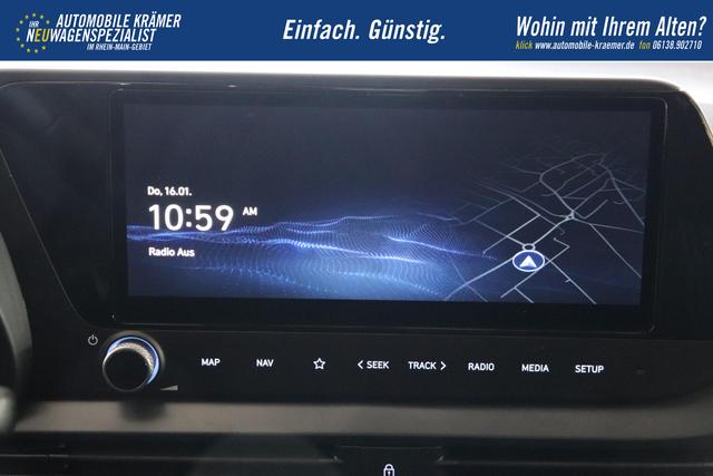Hyundai i20 (BC3) GO 1.2 MPI b5bg1 MY2025 Dragon Red, Beispielbilder, ggf. teilweise mit Sonderausstattung
