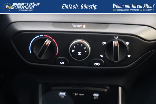 Hyundai i20 (BC3) GO 1.2 MPI b5bg1 MY2025 Dragon Red, Beispielbilder, ggf. teilweise mit Sonderausstattung
