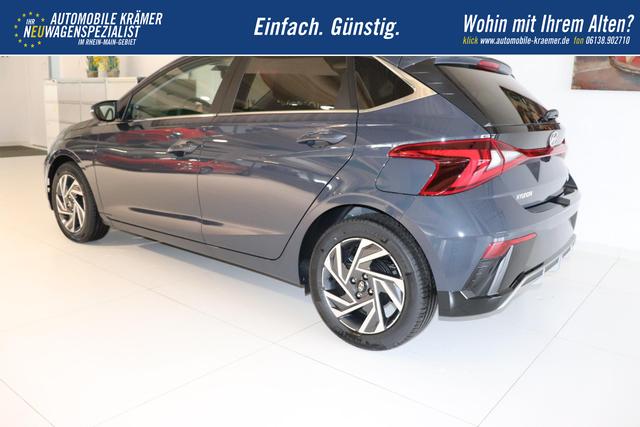Hyundai i20 (BC3) GO Plus 1.2 MPI Navi b5bu1 MY2025 Aurora Grey, Beispielbilder, ggf. teilweise mit Sonderausstattung