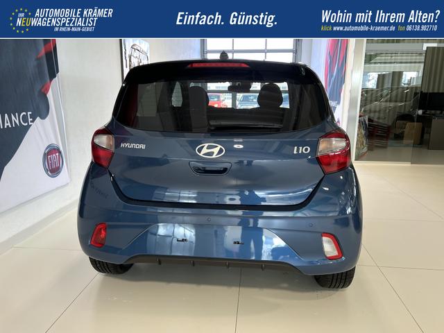 i10 GO Plus Navi 1,2 MT Vibrant Blue PearlMY2025, Beispielbilder, ggf. teilweise mit Sonderausstattung