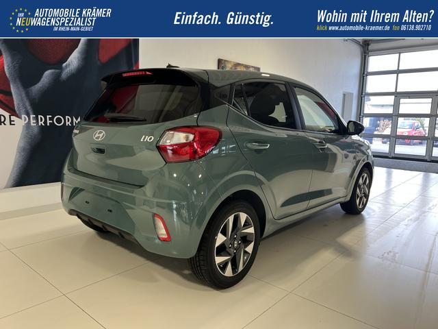 Hyundai i10 Go Plus MT Mangrove Green, Beispielbilder, ggf. teilweise mit Sonderausstattung