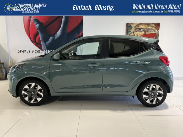 Hyundai i10 Go Plus MT Mangrove Green, Beispielbilder, ggf. teilweise mit Sonderausstattung