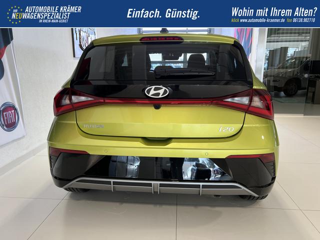 Hyundai i20 GO Plus 1.0 T-GDI DCT Lucid Lime Metallic, Beispielbilder, ggf. teilweise mit Sonderausstattung