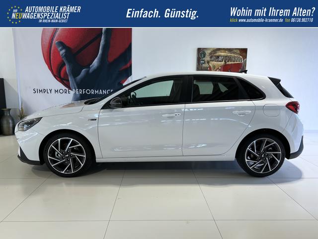 Hyundai i30 PD N-Line 1,5 TGDi 48V Serenity White, Beispielbilder, ggf. teilweise mit Sonderausstattung
