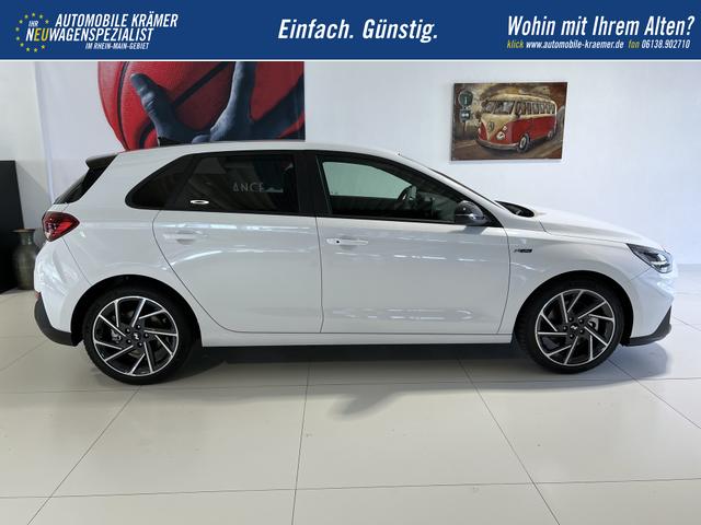 Hyundai i30 PD N-Line 1,5 TGDi 48V Serenity White, Beispielbilder, ggf. teilweise mit Sonderausstattung