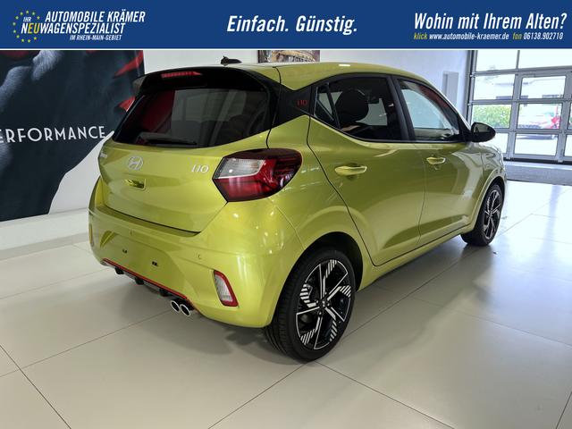 Hyundai i10 N Line Lucid Lime Metallic