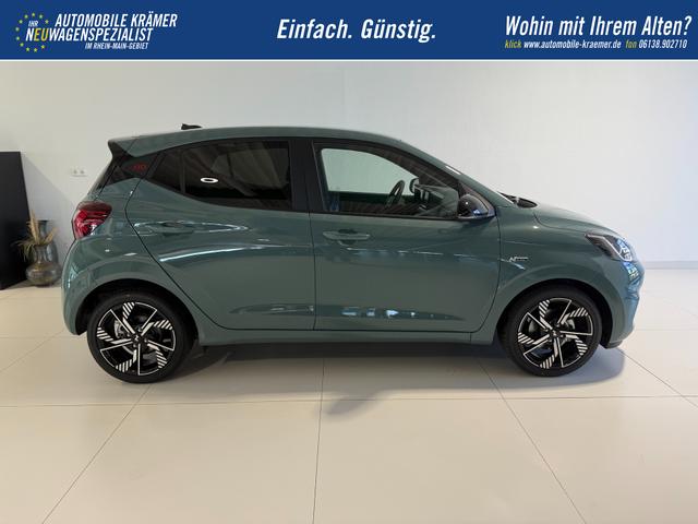 Hyundai i10 N Line Mangrove Green