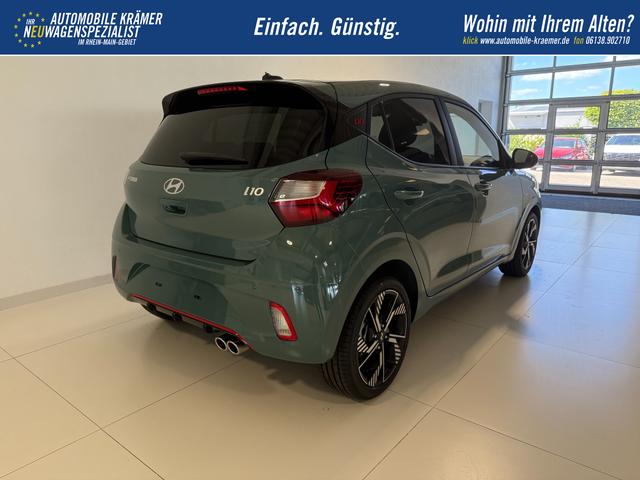 Hyundai i10 N Line Mangrove Green