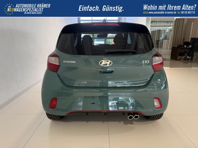 Hyundai i10 N Line Mangrove Green