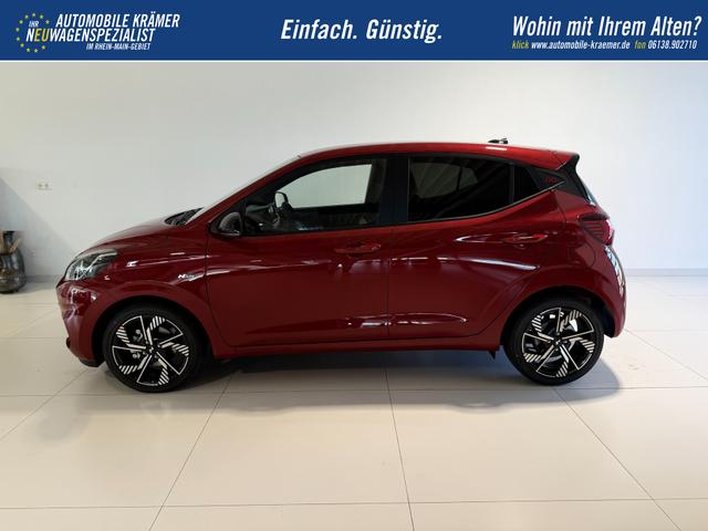Hyundai i10 N Line Dragon Red
