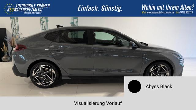 i30 Abyss Black Vorlauf, Beispielbilder, ggf. teilweise mit Sonderausstattung