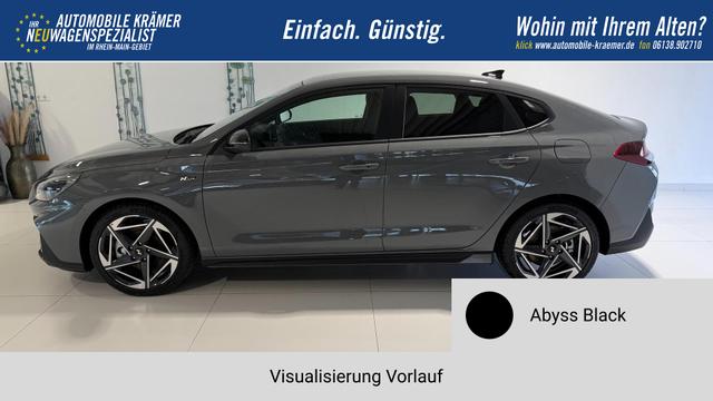 i30 Abyss Black Vorlauf, Beispielbilder, ggf. teilweise mit Sonderausstattung
