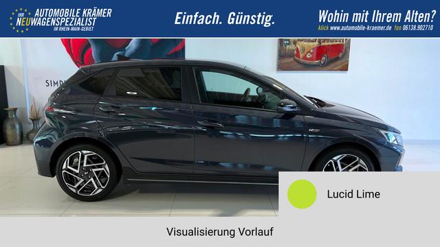 i20 Lucid Lime, Beispielbilder, ggf. teilweise mit Sonderausstattung