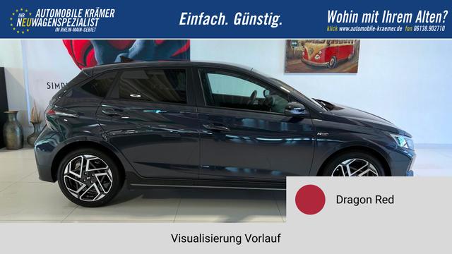 i20 Dragon Red Vorlauf, Beispielbilder, ggf. teilweise mit Sonderausstattung