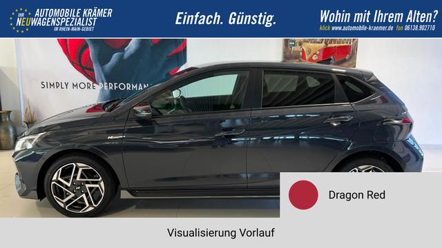 i20 Dragon Red Vorlauf, Beispielbilder, ggf. teilweise mit Sonderausstattung