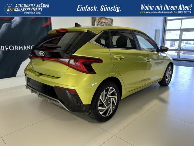 i20 Go Plus Lucid Lime, Beispielbilder, ggf. teilweise mit Sonderausstattung