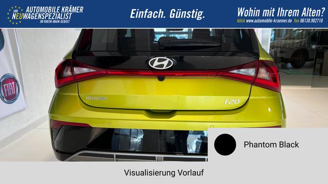 i20 Phantom Black Vorlauf, Beispielbilder, ggf. teilweise mit Sonderausstattung