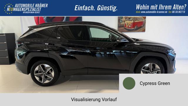 Tucson Cypress Green Vorlauf, Beispielbilder, ggf. teilweise mit Sonderausstattung