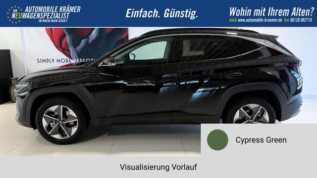 Tucson Cypress Green Vorlauf, Beispielbilder, ggf. teilweise mit Sonderausstattung