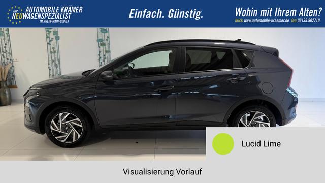 Bayon GO Plus Lucid Lime Vorlauf, Beispielbilder, ggf. teilweise mit Sonderausstattung