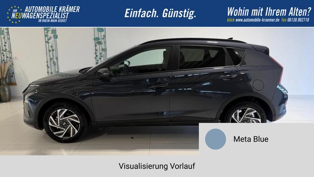 Bayon GO Plus Meta Blue Vorlauf, Beispielbilder, ggf. teilweise mit Sonderausstattung