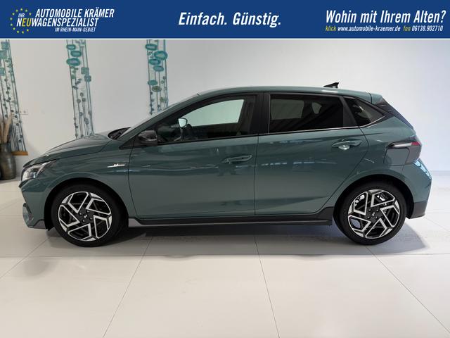 Hyundai i20 N Line Mangrove Green