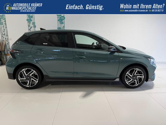 Hyundai i20 N Line Mangrove Green