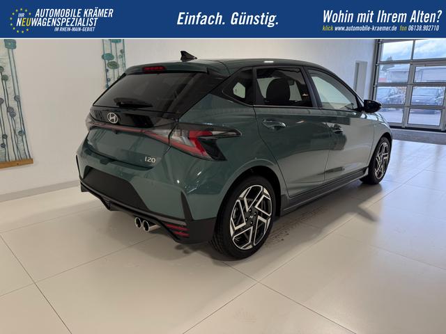 Hyundai i20 N Line Mangrove Green