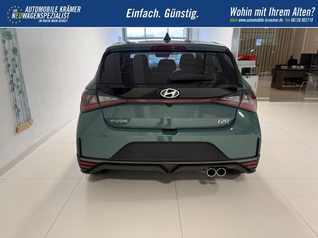 Hyundai i20 N Line Mangrove Green